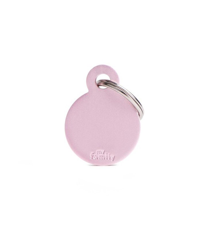 Small Round Aluminum Pink