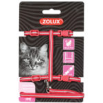 CAT HARNESS & LEASH KIT – RED