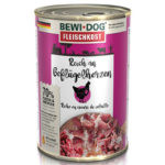 BEWI DOG poultry hearts 400g