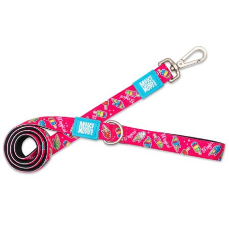 MyFamily Short Leash - Magical featuring vibrant design and sturdy brushed metal carabiner.