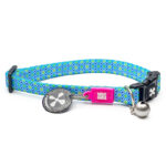 18- Smart ID Cat Collar – Retro Blue